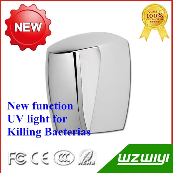 stainless steel automatic hand dryer UV light